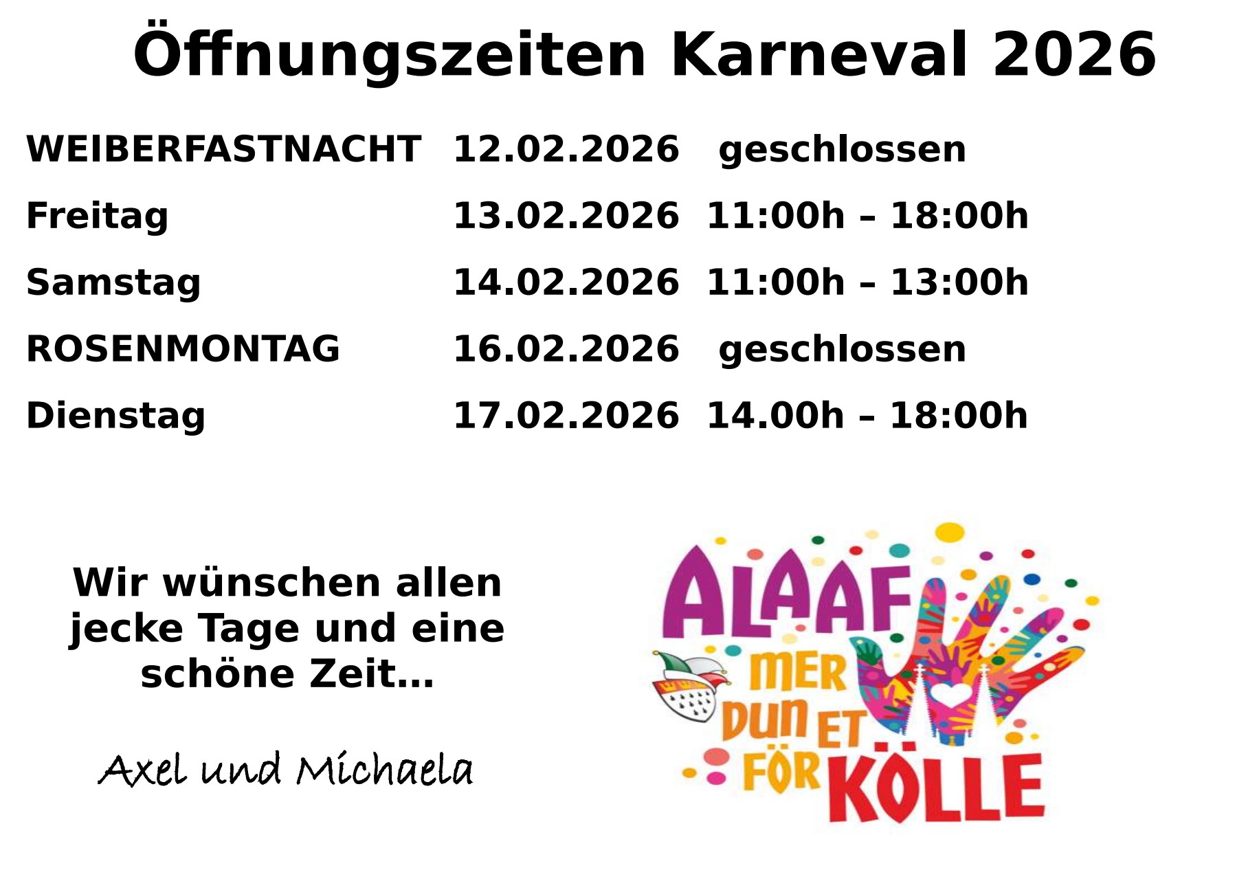 Karneval 2026