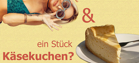 Lust auf eine neue Brille und Käsekuchen?